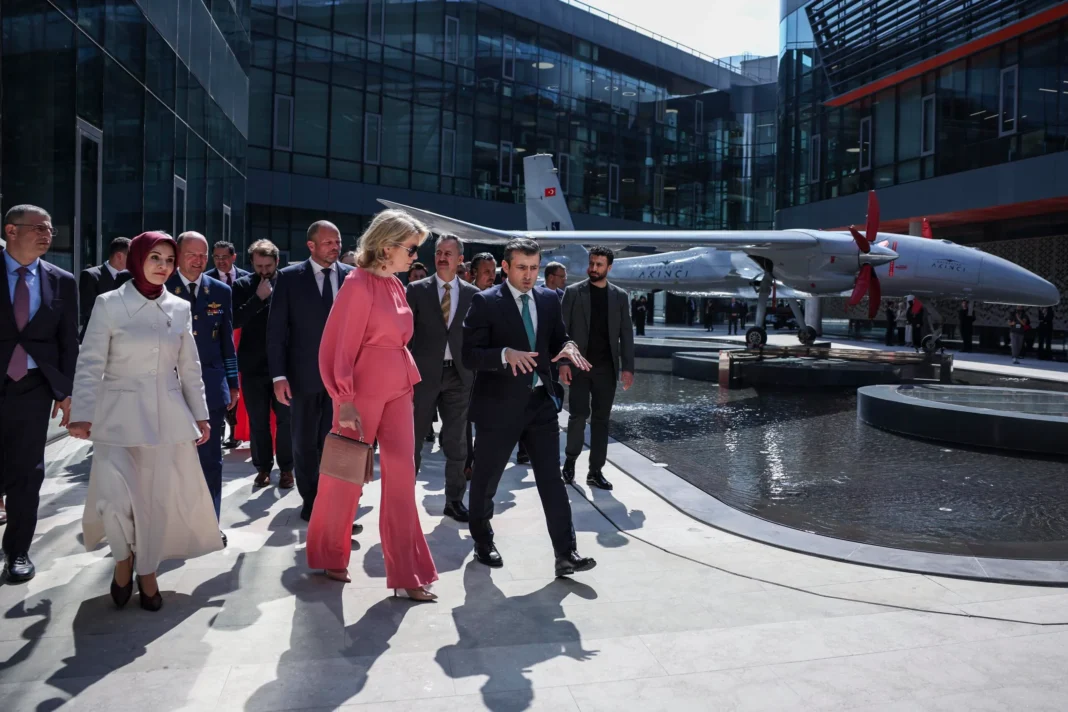 Belgium’s Queen Mathilde Visits Baykar’s UAV Technology Center in Istanbul Belgium’s Queen Mathilde Visits Baykar’s UAV Technology Center in Istanbul